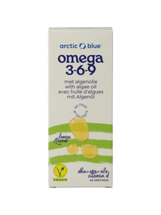 Hennepzaad- en algenolie DHA, EPA, ALA, vitamine D