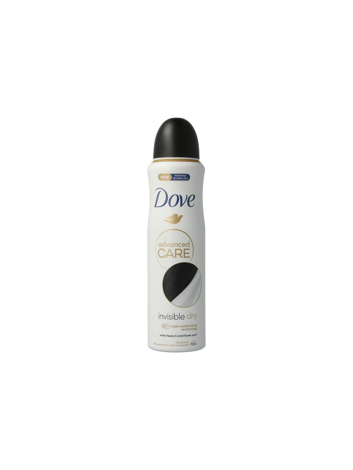 Deodorant spray invisible dry