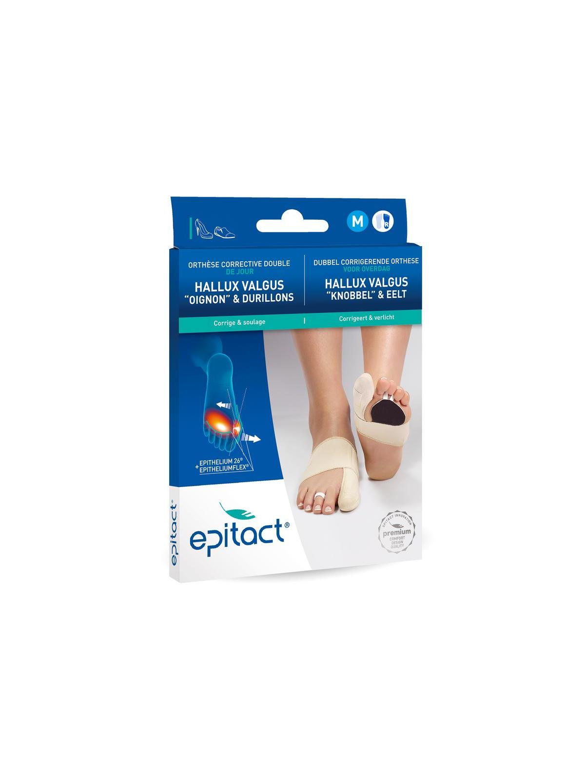 Hallux knobbel & eelt rechter voet maat M