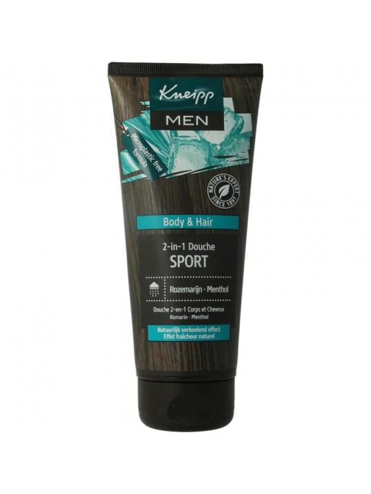 Men body & hair 2-in-1 douche sport