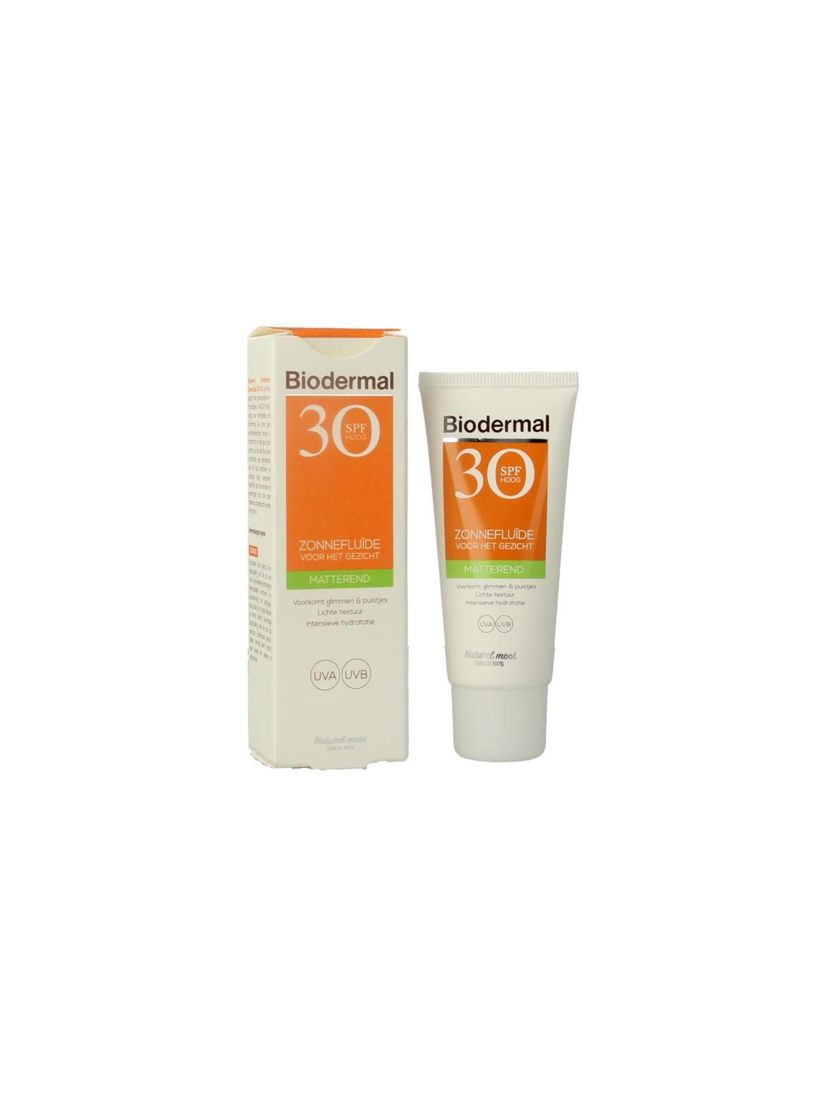 Zon fluid matterende zonnefluide SPF30