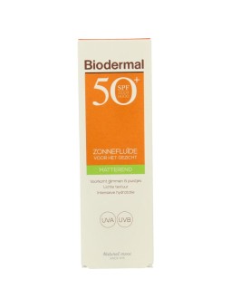 Zon fluid matterende zonnefluide SPF50+