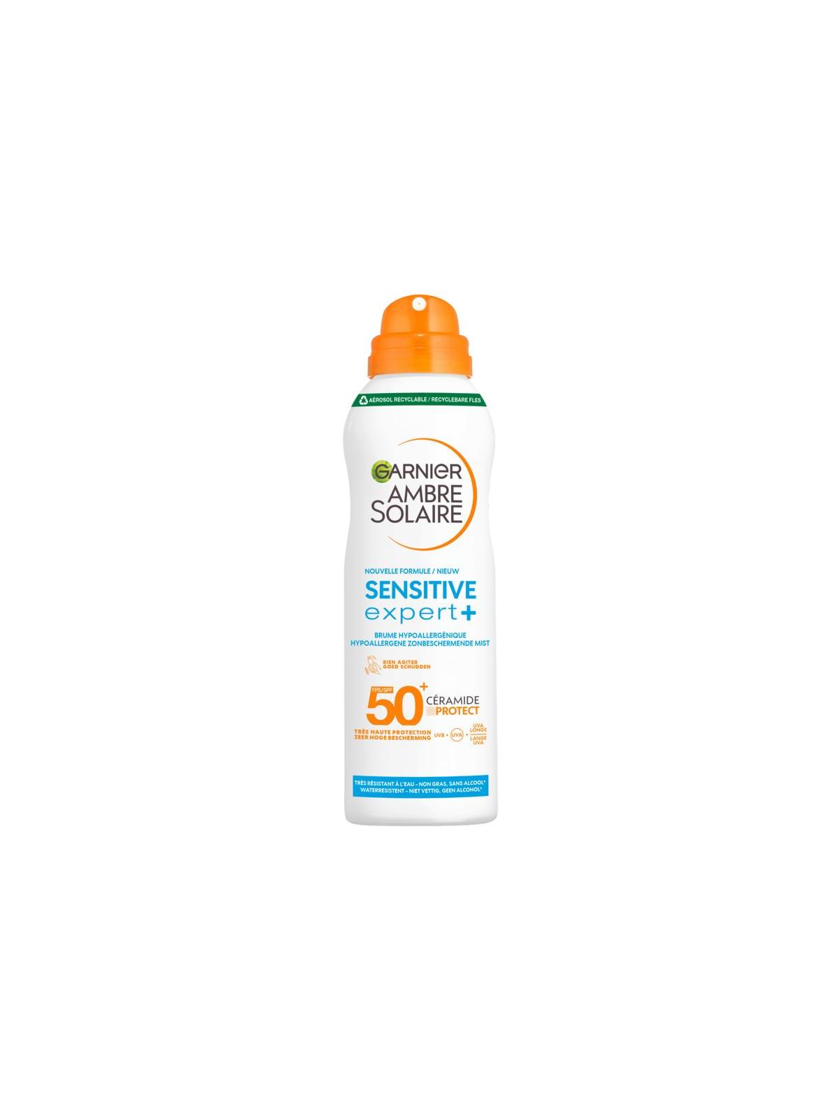 Sensitive spray dry mist SPF50+