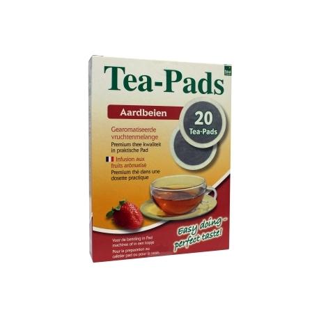 Strawberry vruchtmelange tea pads