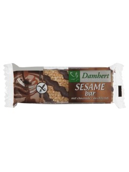 Sesambar chocolade glutenvrij