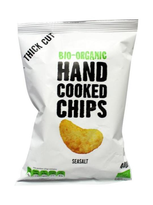 Chips handcooked zout bio