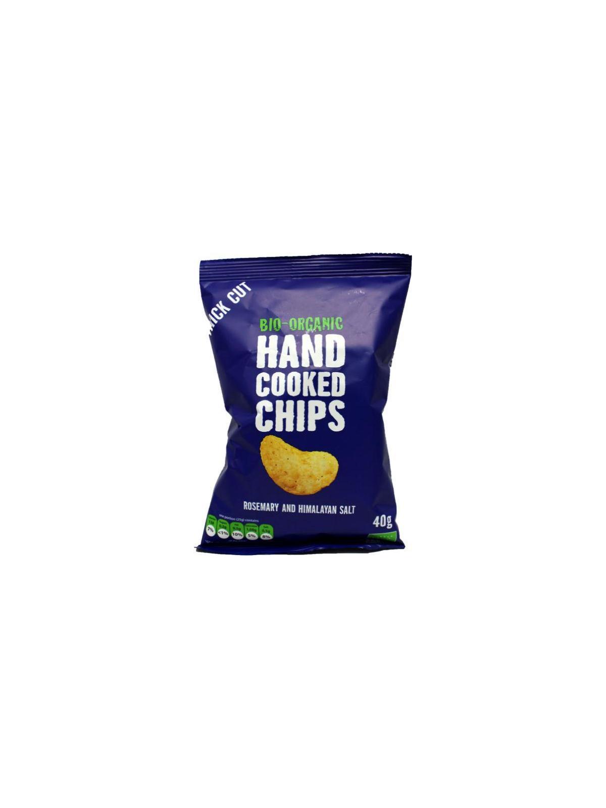 Chips handcooked rozemarijn himalaya zout bio