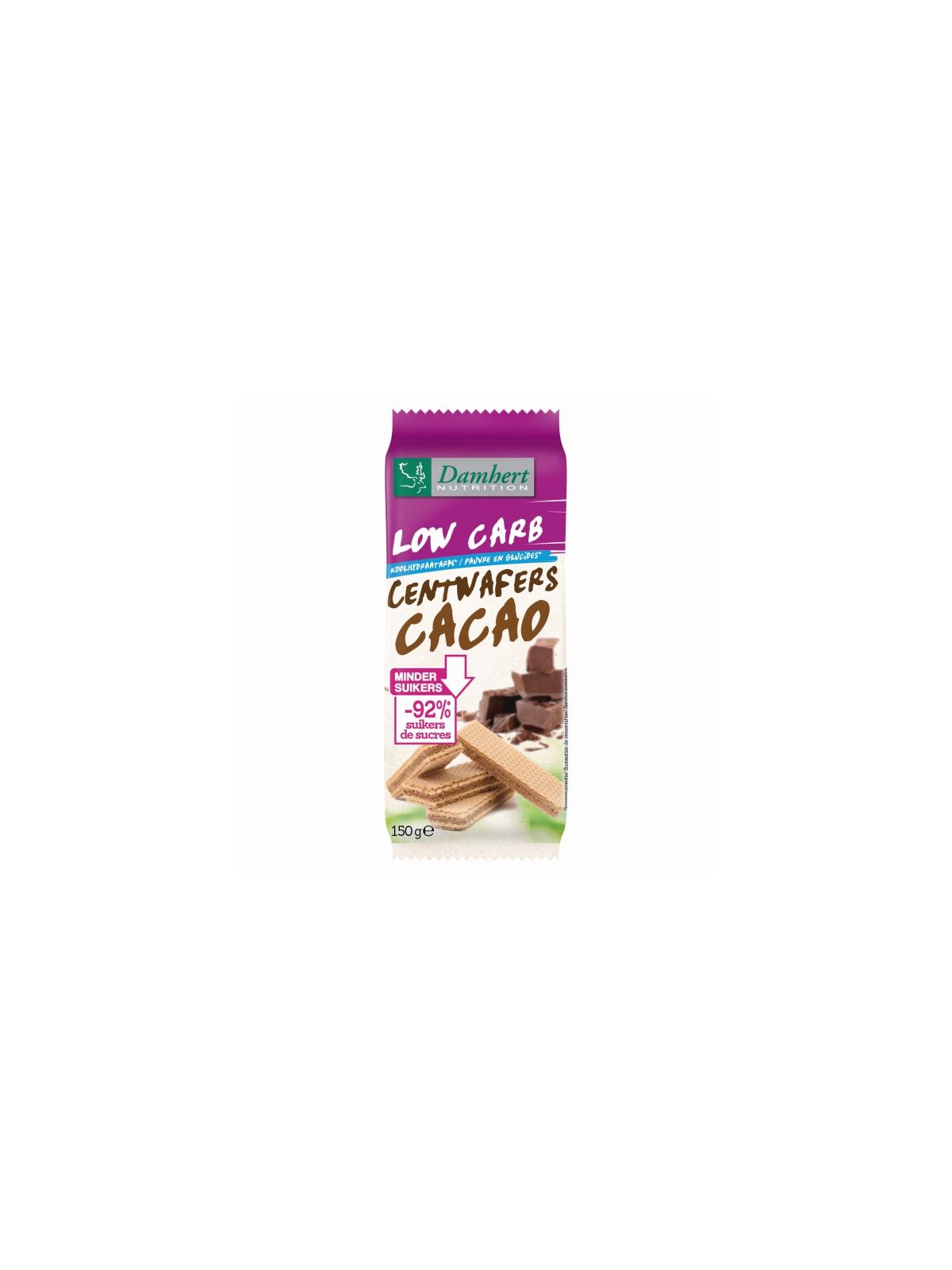 Centwafers chocolade low carb