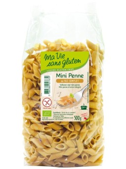 Penne mini volkoren glutenvrij bio