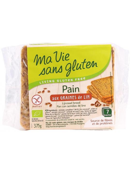 Brood lijnzaad - glutenvrij - bio