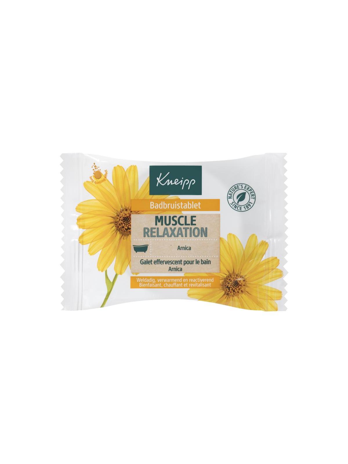 Badbruistablet muclse relaxation arnica