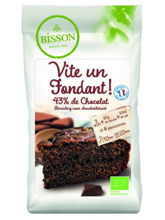 Bakmix voor chocoladecake bio