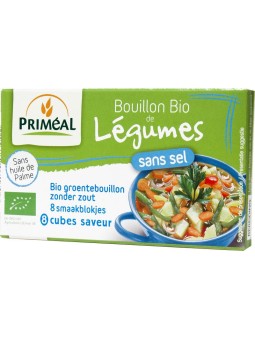Groentebouillon blokjes zonder zout 9 gram bio