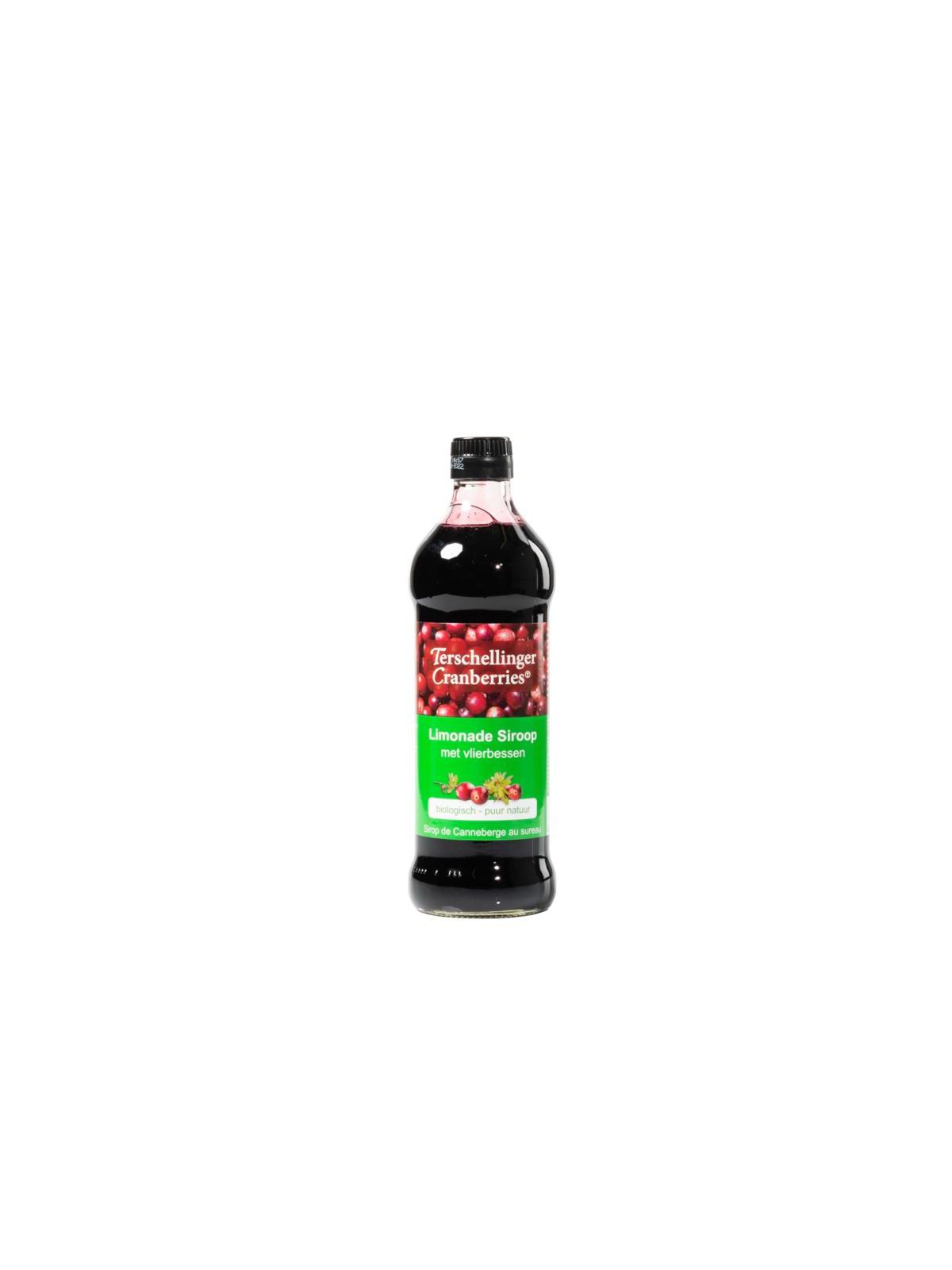 Cranberry-vlierbes siroop bio