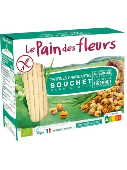 Krokante bio crackers met aardamandel bio