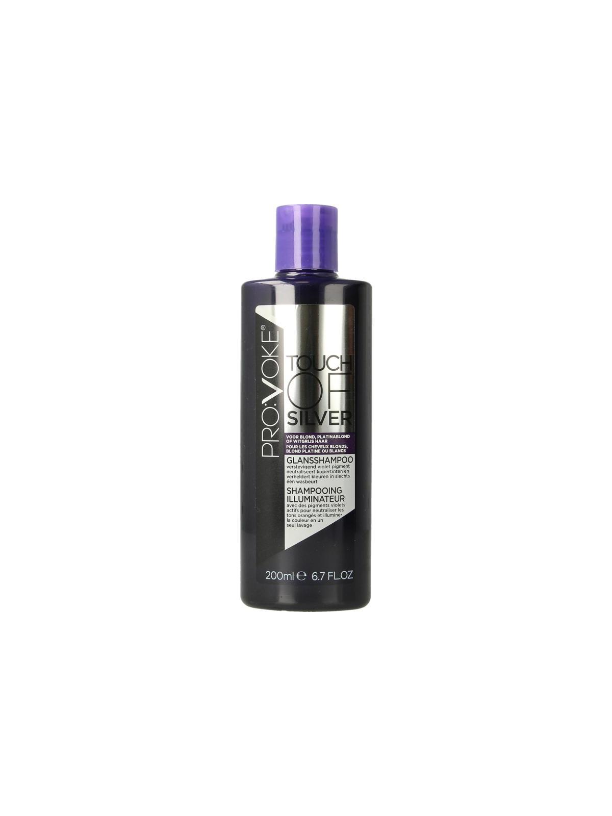 Shampoo touch of silver brightening