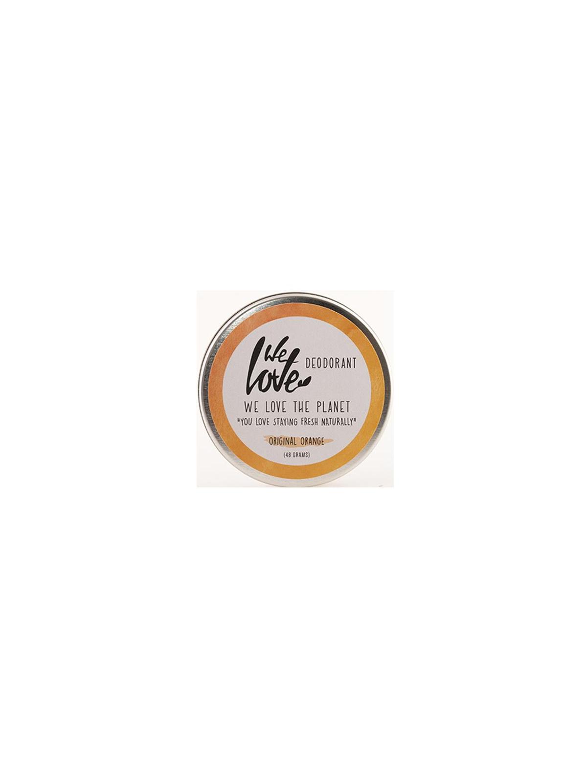 The planet 100% natural deodorant original orange