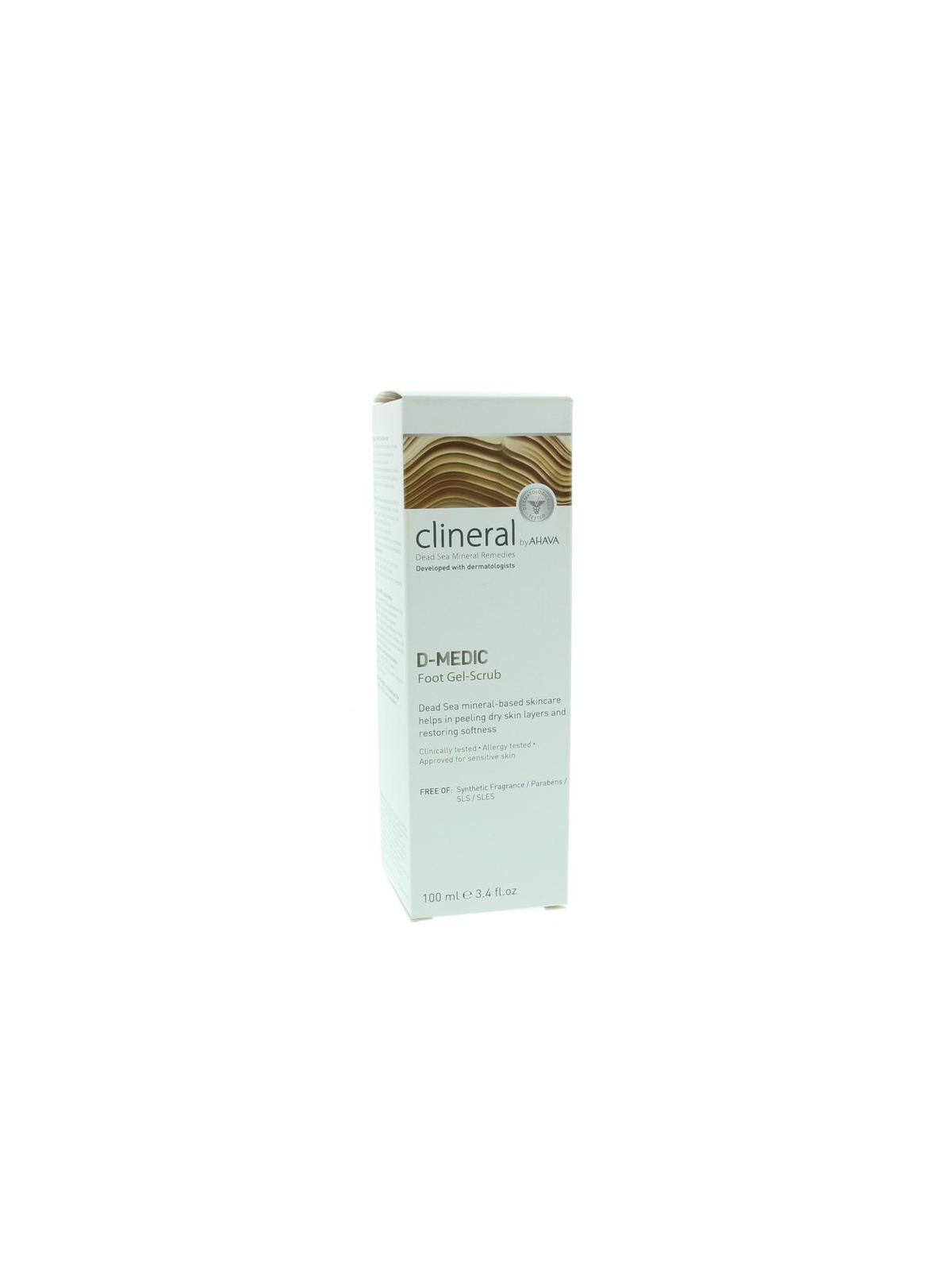 Clineral D-medic foot gel scrub