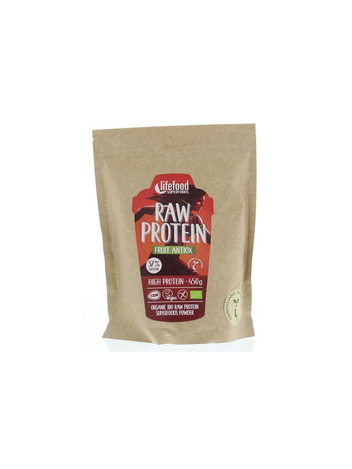 Protein pdr fruit antiox raw bio