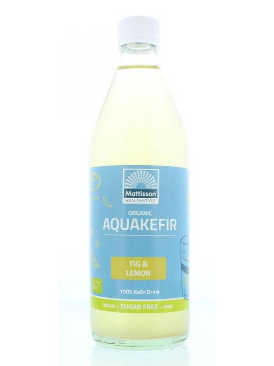 Aquakefir fig & lemon Waterkefir vijg & limoen bio