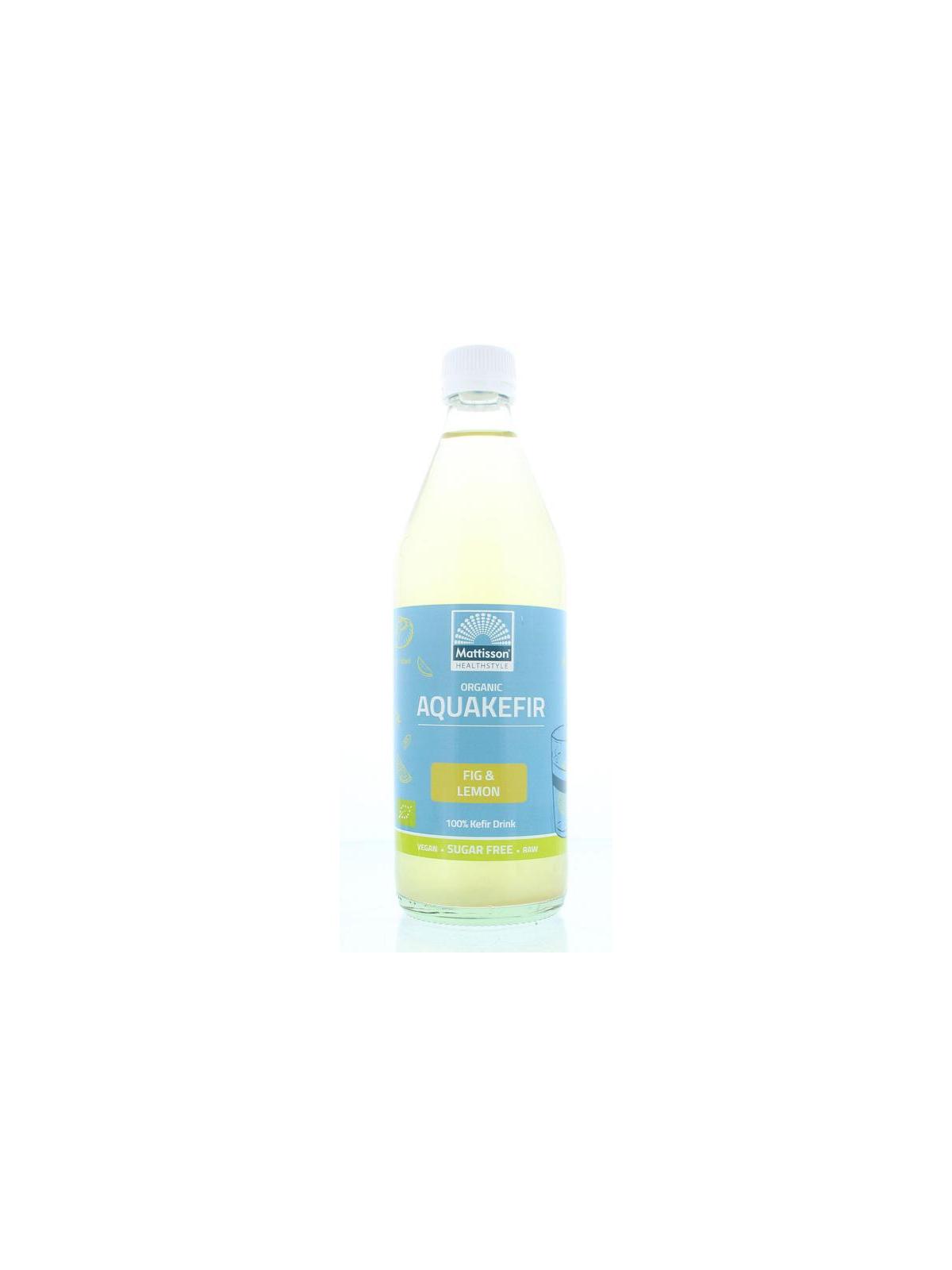 Aquakefir fig & lemon Waterkefir vijg & limoen bio