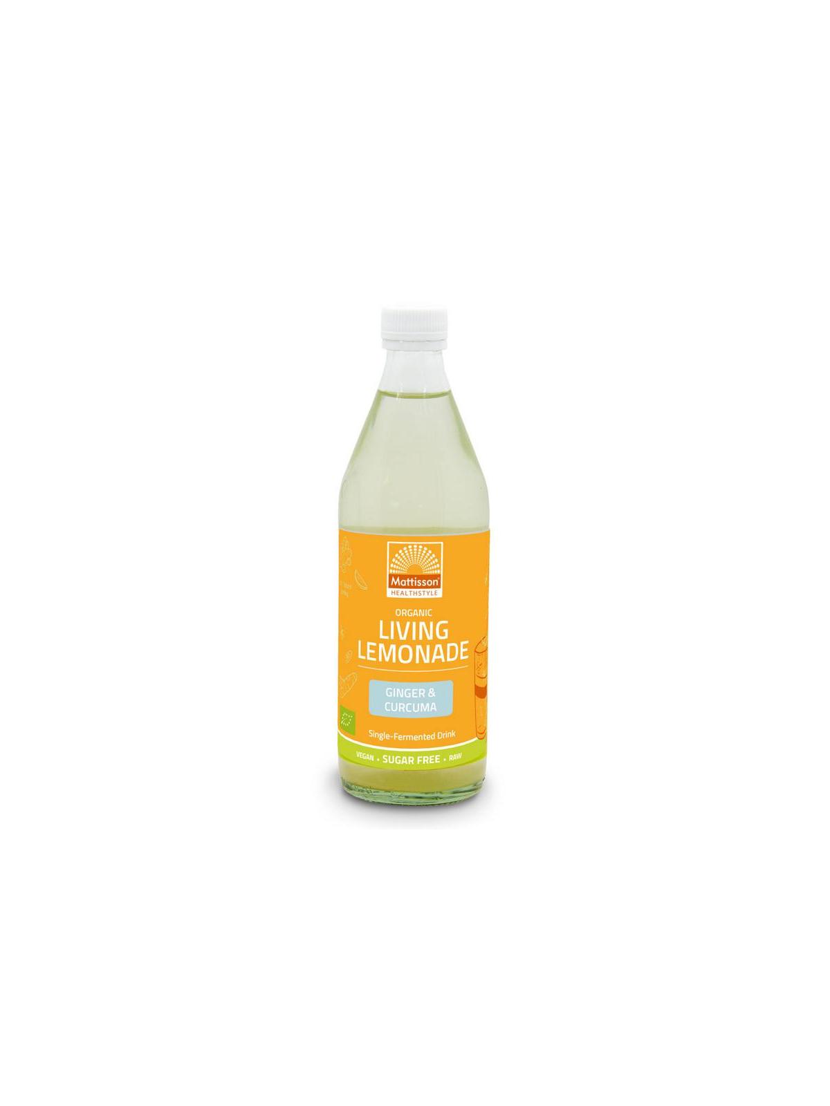 Living lemonade ginger & curcuma bio