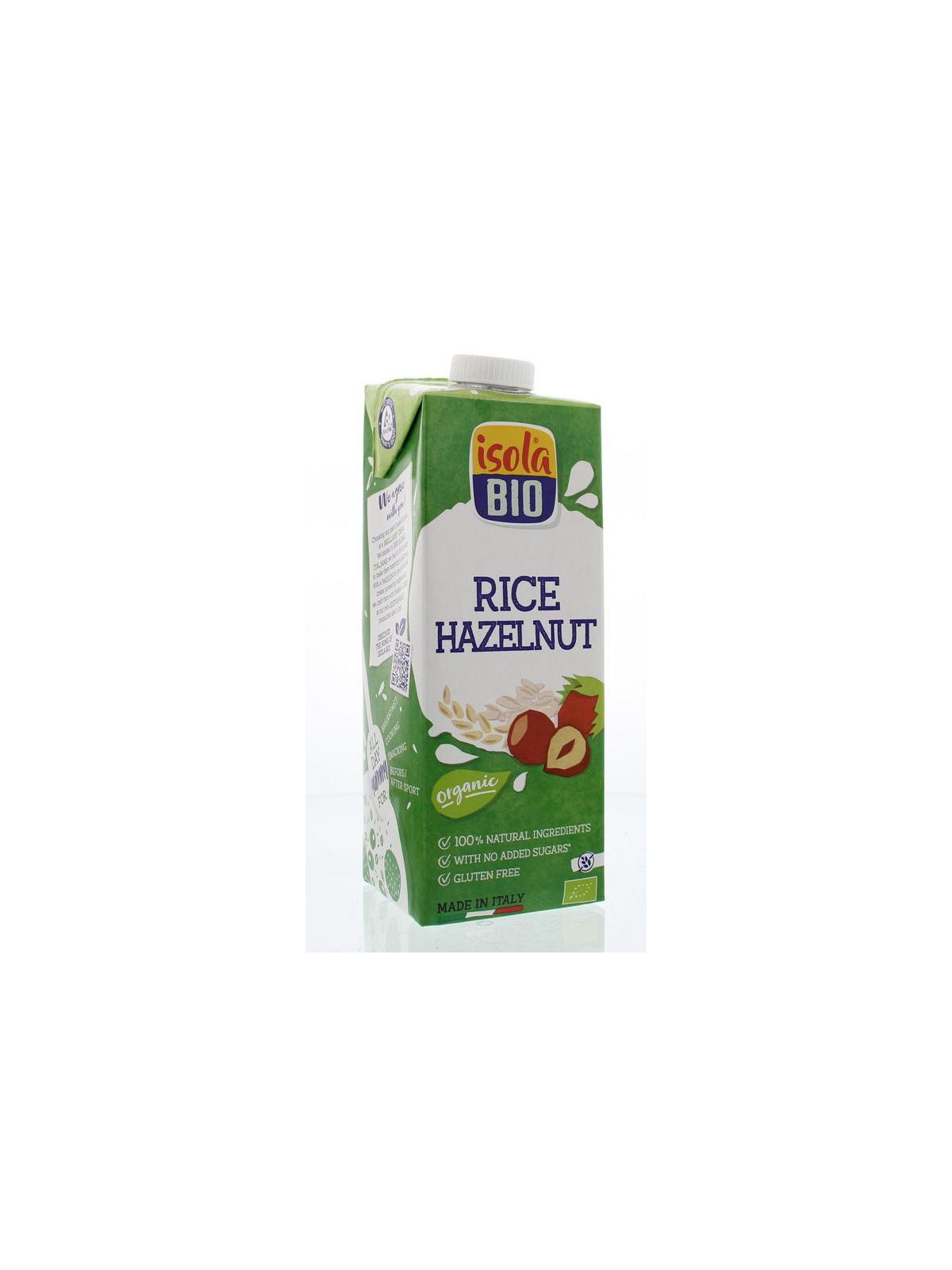 Rijstdrank hazelnoot bio