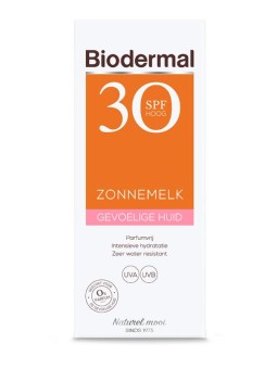 Zonnemelk gevoelige huid SPF30