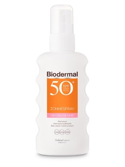 Zonnespray gevoelige huid SPF50+