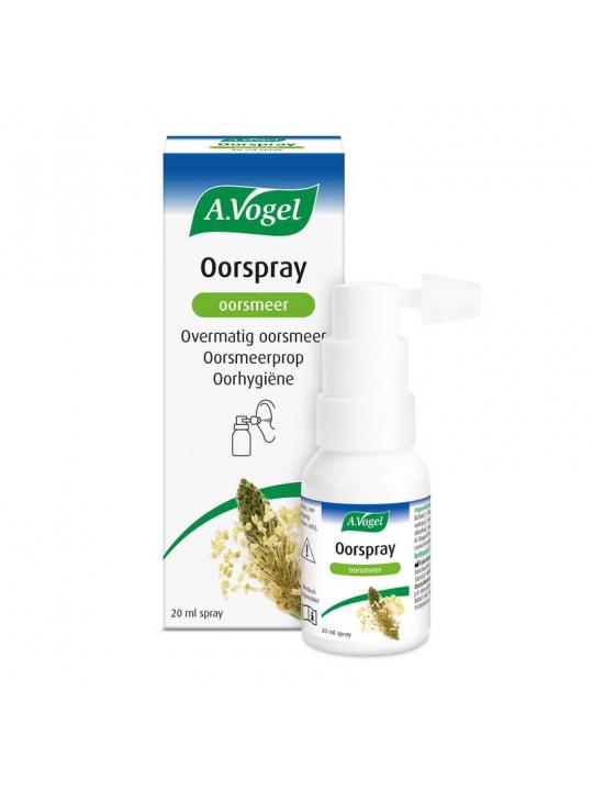 Oorspray oorsmeer