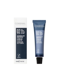 Wenkbrauwen wimperverf blauw/zwart