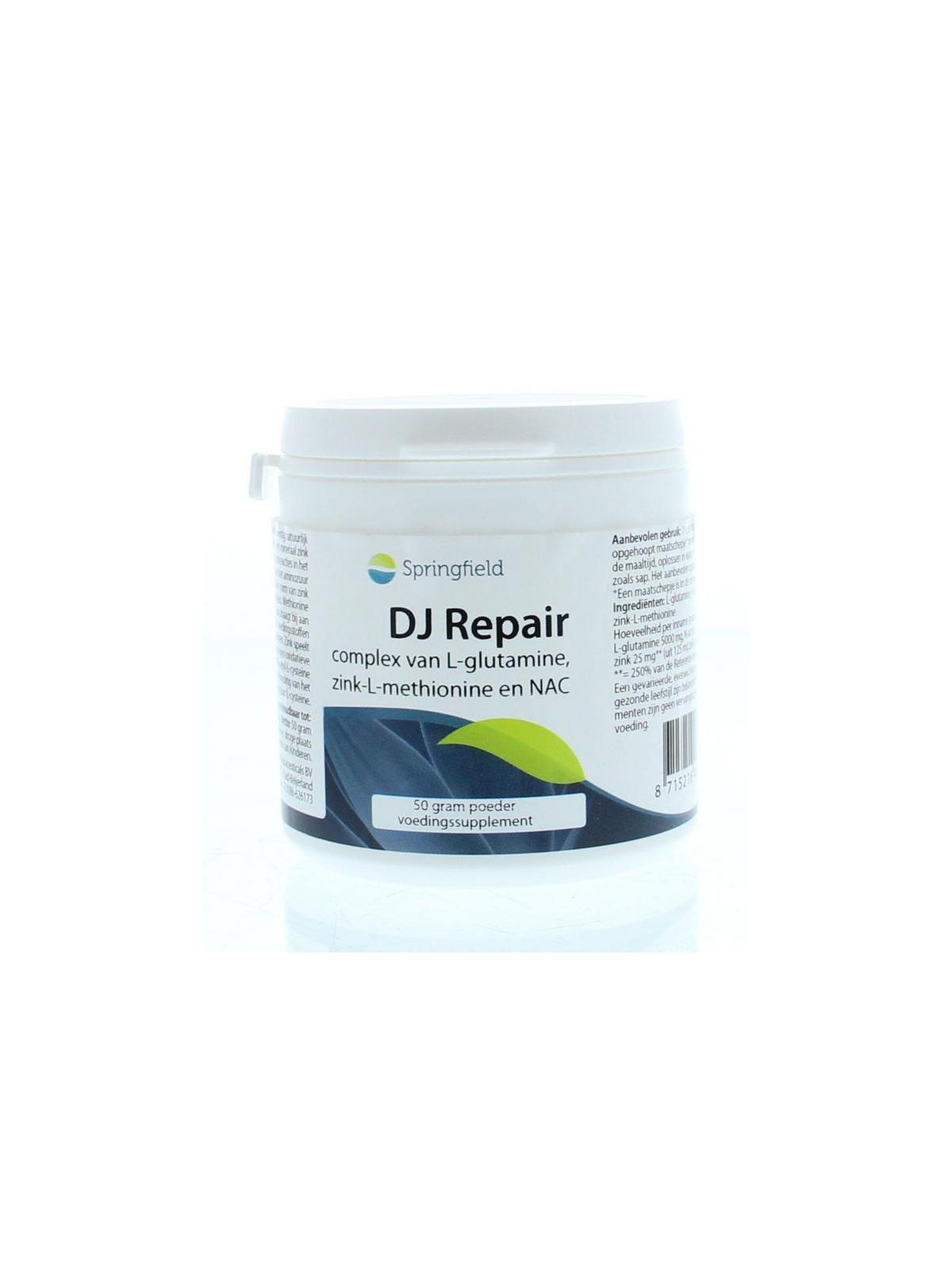 DJ Repair glut/nac/zink