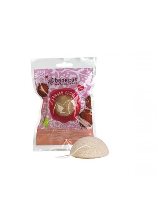 Konjac spons red clay