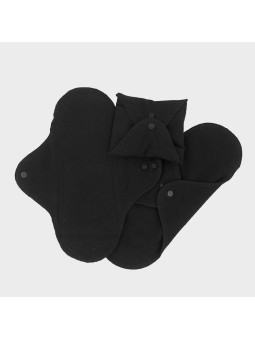 Wasbare inlegkruisjes zwart