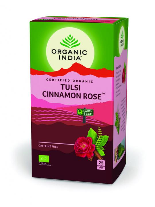 Tulsi cinnamon rose thee bio