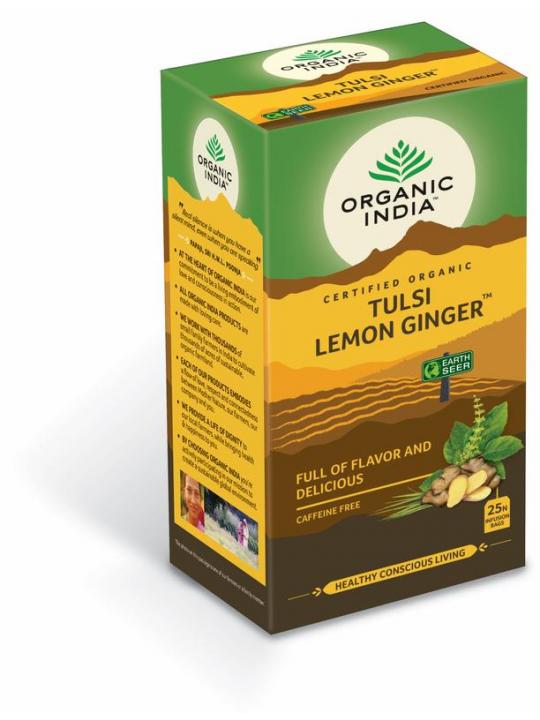 Tulsi lemon ginger thee bio