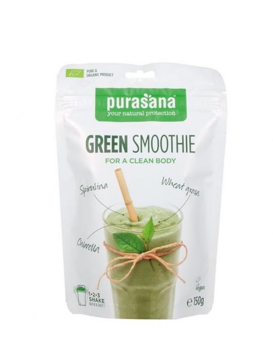 Green smoothie shake vegan bio