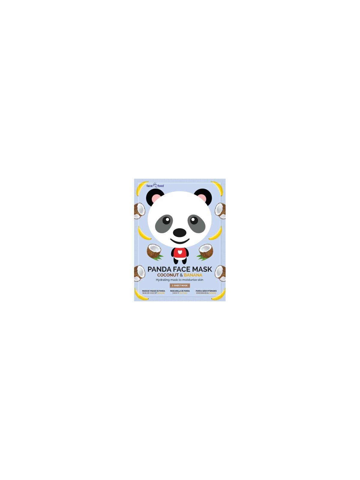 Panda sheet face mask coconut & banana