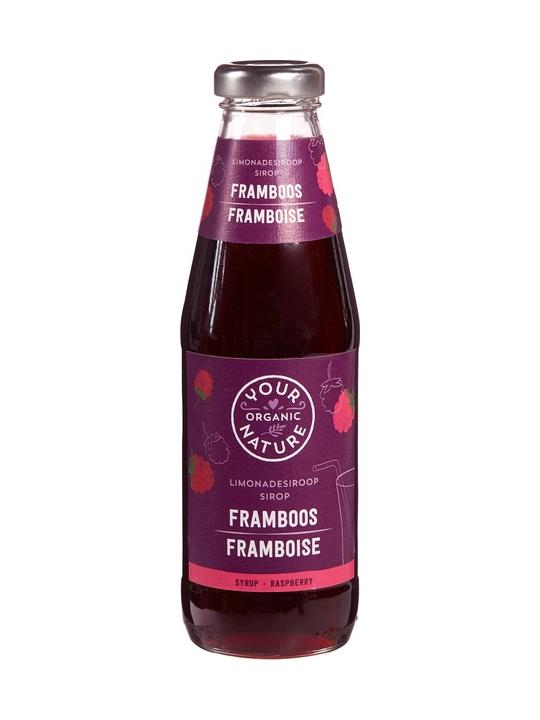 Limonadesiroop framboos bio