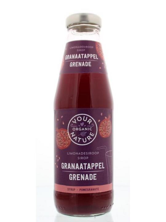 Limonadesiroop granaatappel bio