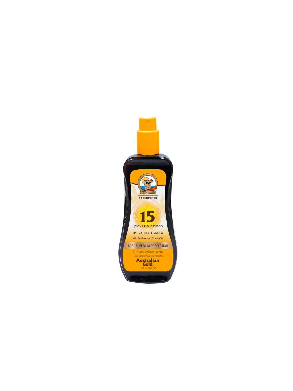 Spray oil SPF15