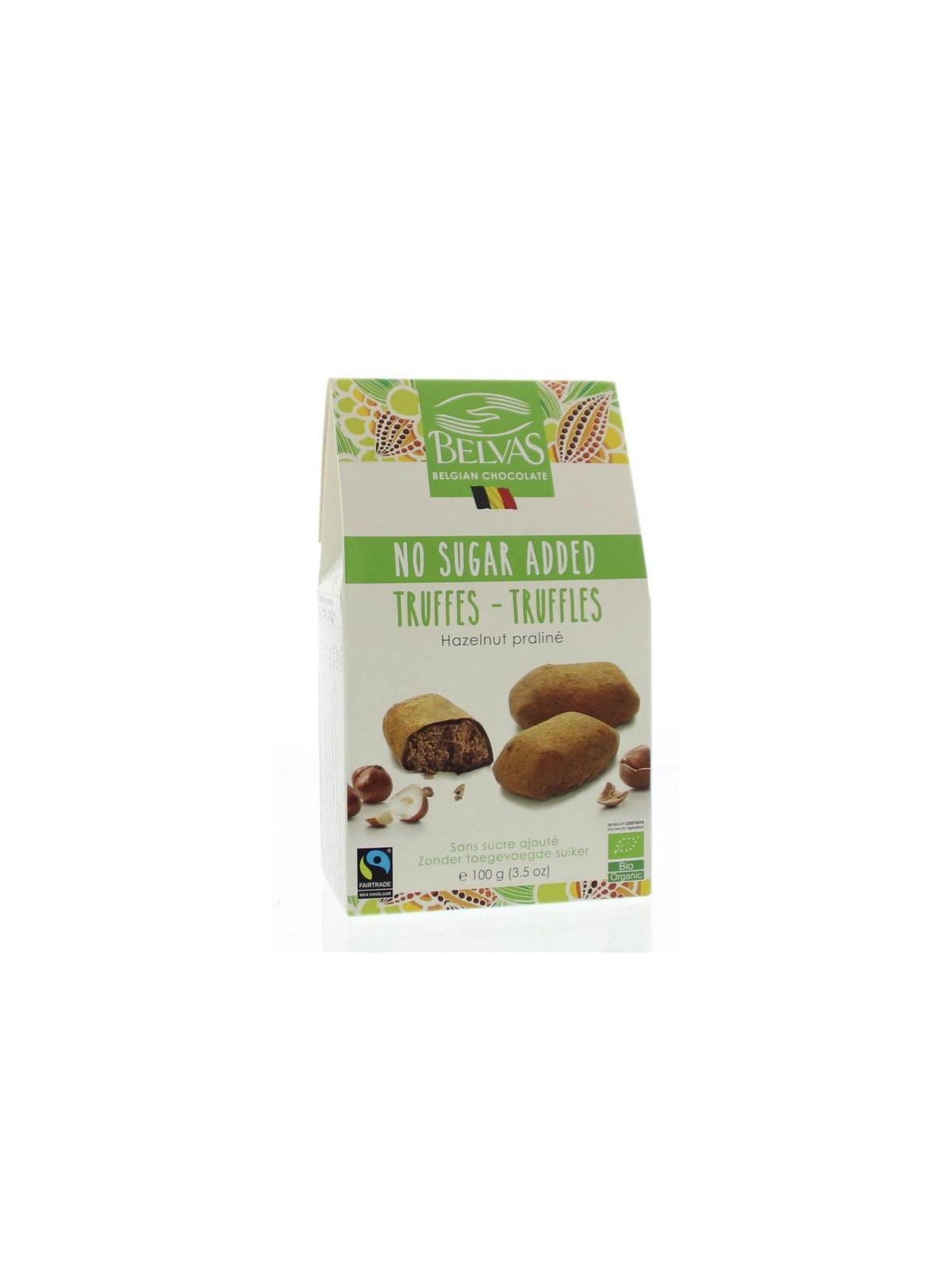 Hazelnoot praline truffels bio