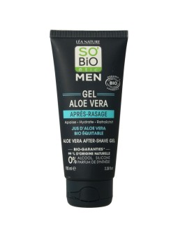 For men aftershave gel aloe vera