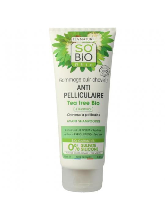 Haarscrub anti roos tea tree