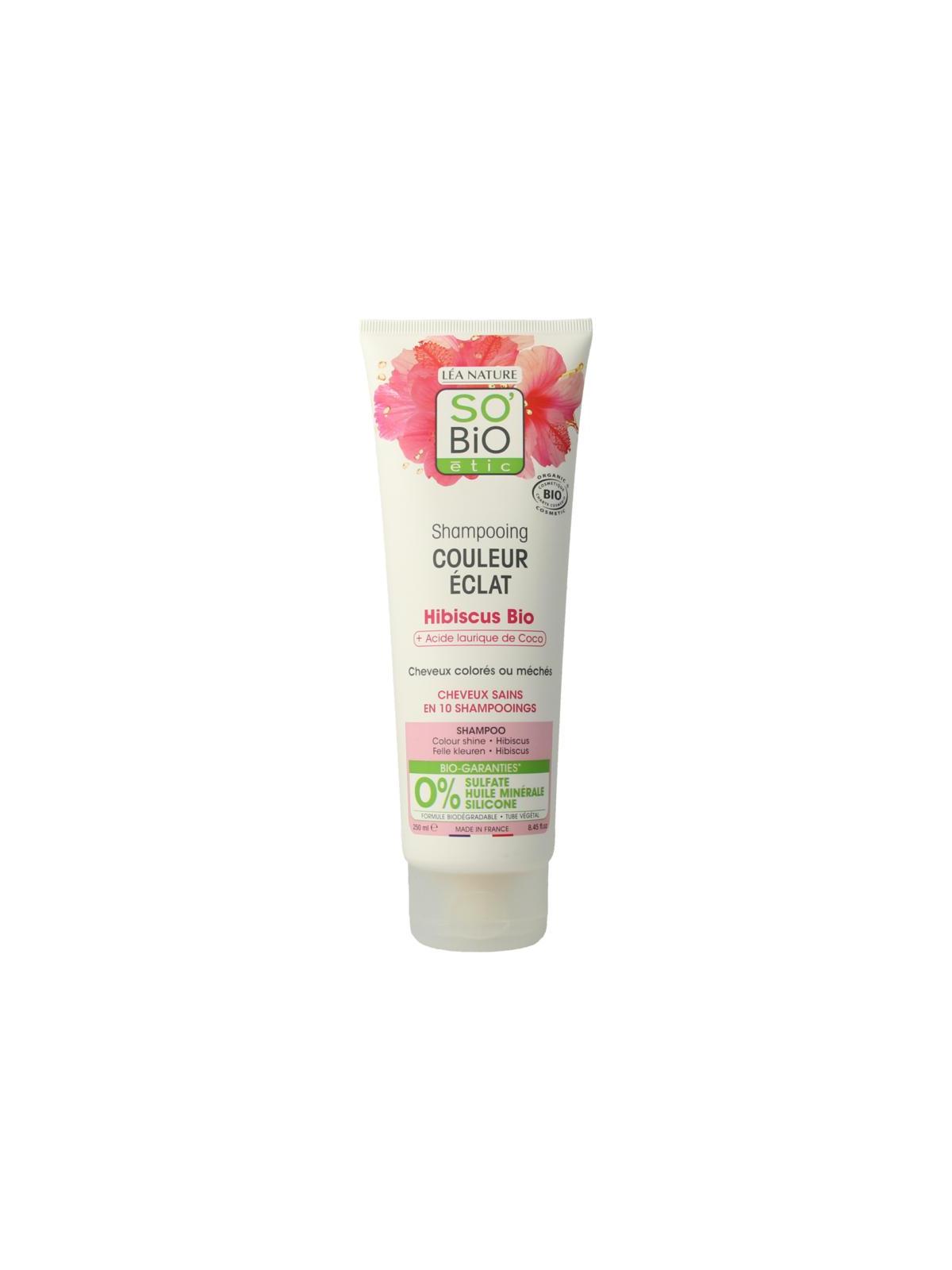 Shampoo colour & shine hibiscus