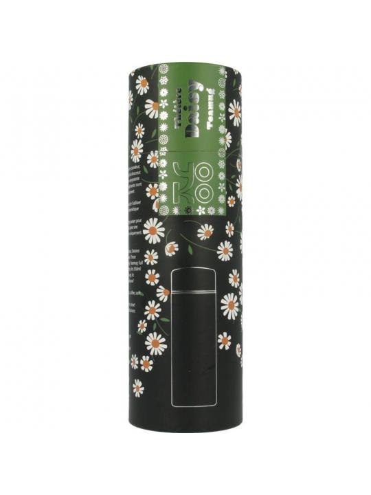 Drinkfles daisy met theefilter isotherm 350ml