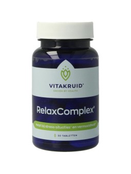 Relaxcomplex 1250mg magnesiumtauraat & D3