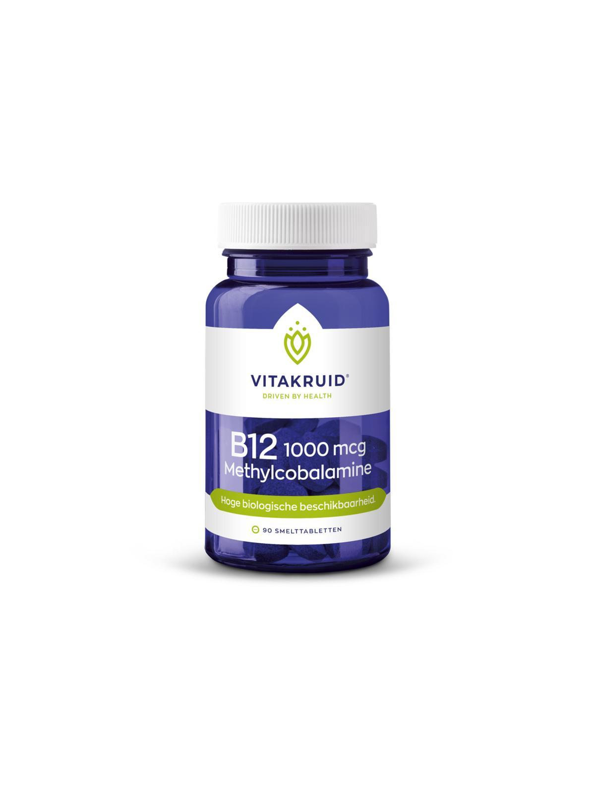 B12 1000 mcg methylcobalamine