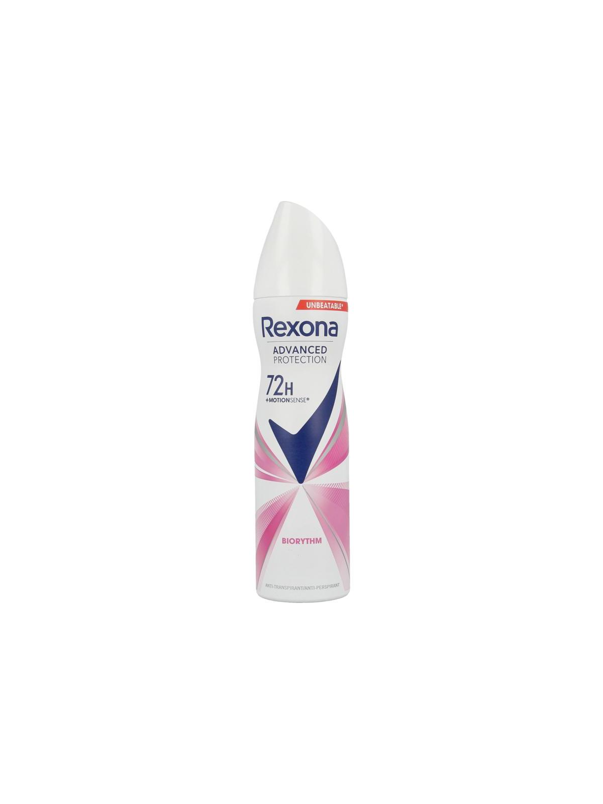 Deodorant spray biorythm