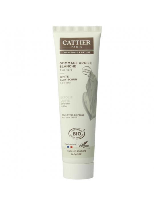 Witte klei peeling
